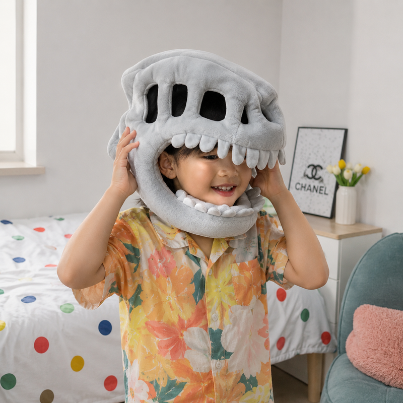 Wear The Dino Headpiece