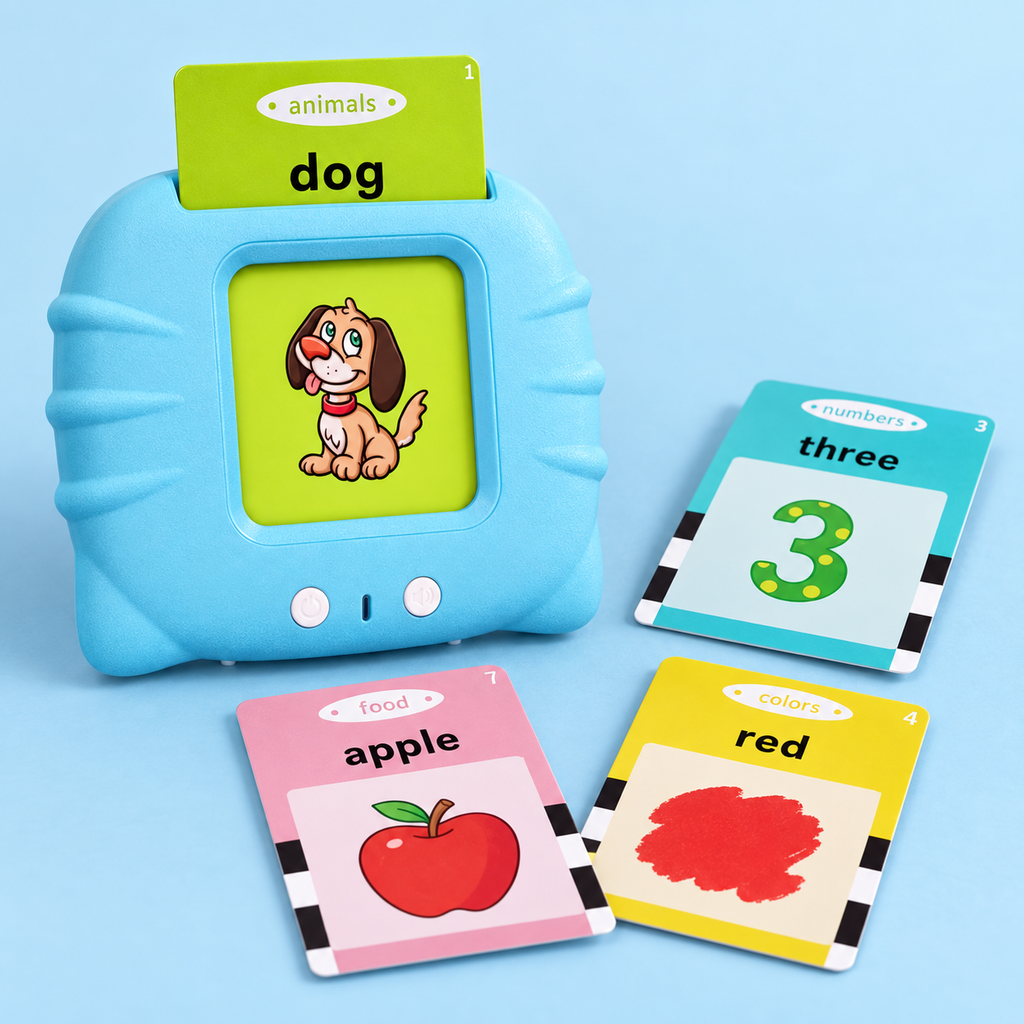 Pocket Speech Cards — blue reader concept